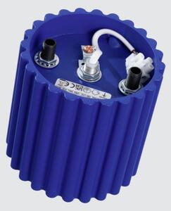 Sollux SL.1809 - Точково осветително тяло AURA 1xGU10/10W/230V 10 см синьо