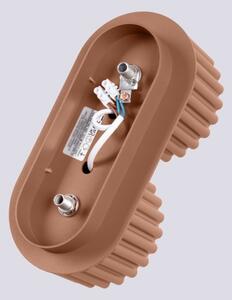 Sollux SL.1808 - Точково осветително тяло AURA 2xGX53/10W/230V кафяво