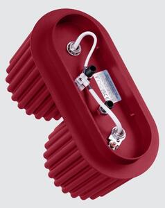 Sollux SL.1820 - Точково осветително тяло AURA 2xGU10/10W/230V, червено