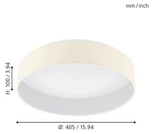 Eglo 96537 - LED Димируем плафон PALOMARO 1 1xLED/18W/230V бежов