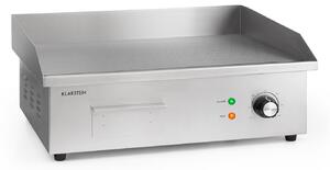 Klarstein Grillmeile 3000G, електрическа скара, 3000 W, плоча за скара, 54.5 x 35 см, гладка