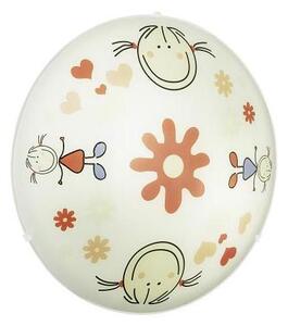 EGLO 88973 - Детско таванно осветление JUNIOR 2, 2xE27/60W, цветно