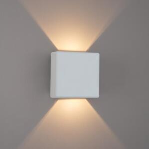 Brilagi - Външно стенно LED осветително тяло DOUBLERAY LED/6W/230V бяло IP54