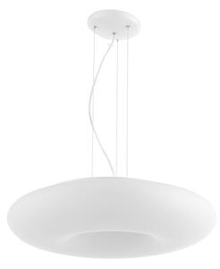 Ondaluce - Полилей на кабел DODI 2xE27/15W/230V Ø 53 см бял