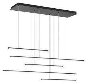 Ondaluce - LED димируем полилей на кабел GENIUS LED/72W/230V черен