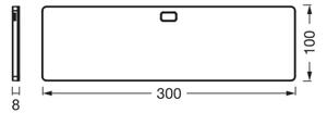 Osram - Димируемо LED подшкафно осветително тяло със сензор UNDERCABINET LED/5W/230V бяло