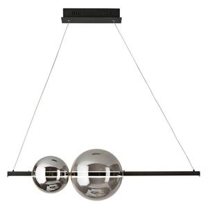 Ondaluce - LED димируема лампа на кабел FUFI LED/40W/230V черна/опушена черна