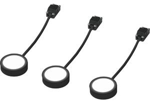 Osram - Комплект 3x LED подшкафно осветително тяло UNDERCABINET LED/3W/230V 3000K черно