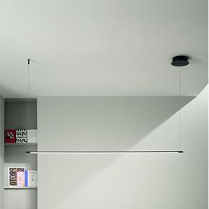 Ondaluce - LED димируема висяща лампа на кабел GENIUS LED/28W/230V черна