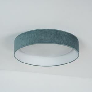 LED осветление за таван Plafond, ментово зелено, плат, Ø 45 cm, 3-степенно