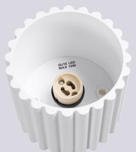 Sollux SL.1779 - Точково осветително тяло AURA 1xGU10/10W/230V 10 cm бяло