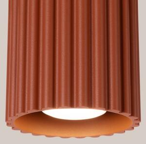 Sollux SL.1799 - Точково осветително тяло AURA 1xGU10/10W/230V 10 cm оранжево