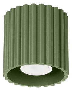 Sollux SL.1794 - Точково осветително тяло AURA 1xGU10/10W/230V 10 см зелено