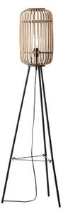 Brilliant - Подова лампа WOODROW 1xE27/60W/230V бамбук