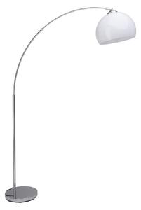 Brilliant - Подова лампа VESSA 1xE27/60W/230V лъскав хром/бяла