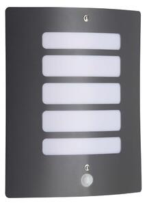 Brilliant - Външно осветително тяло със сензор TODD 1xE27/60W/230V IP44 антрацит