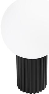 Sollux SL.1716 - Настолна лампа HALO 1xG9/8W/230V Ø 12 см черен
