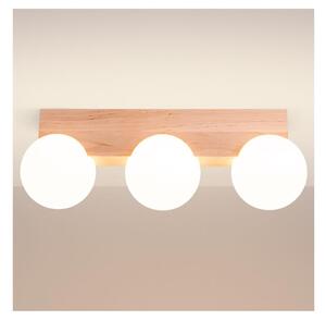 Sollux SL.1684 - Плафон BULBO 3xG9/8W/230V бук/бял