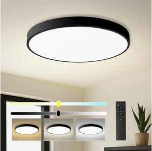 Brilagi - Димируемо LED осветително тяло POOL SMART LED/100W/230V диаметър 80 см Wi-Fi Tuya черно + дистанционно управление
