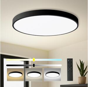 Brilagi- димируемо LED осветително тяло за басейн SMART LED/128W/230V Ø 100 cm Wi-Fi Tuya черно + дистанционно управление