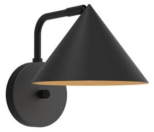 Alora Mood ALM-REMYCK-1WB-BK - Стенно осветително тяло REMYCK 1xE27/60W/230V, черно