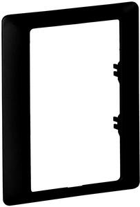 Legrand Рамка 1х двоен контакт цвят Черен Valena Life - 754261
