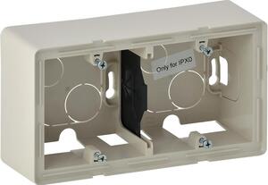 Legrand Двойна конзола открит монтаж цвят крем Valena Life - 754202