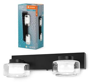 LEDVANCE LED ЛАМПА ORBIS FLAME 2X5.5W CLICK CCT IP44 BLACK - 4099854275951