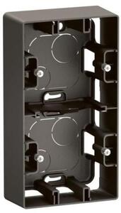 Legrand Конзола двойна за открит монтаж цвят Сив Niloe New NP162MG