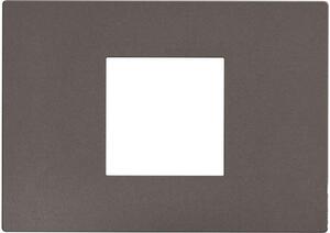 Bticino Рамка 2 мод. за монтаж върху конзола 3 мод. цвят Мока (Moca Stone) Light Now Bticino YA4819GM