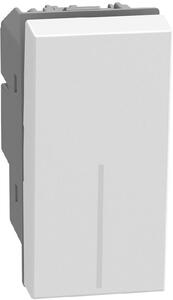 Bticino Двуполюсен ключ 16А 1 мод. цвят Бял Light Now Bticino YW4002