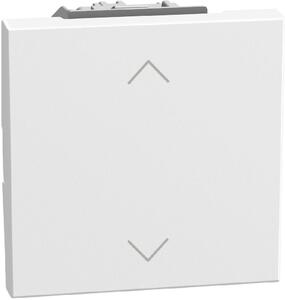 Bticino Ключ за щори 2 мод. цвят Бял Light Now Bticino YW4027NM2