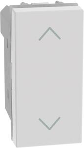 Bticino Ключ за щори 1 мод. цвят Бял Light Now Bticino YW4027N