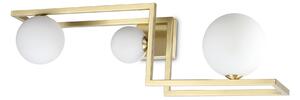 Ideal lux ® Плафон | ANGOLO PL3 OTTONE | G9 max 3 x 28W | IP20 - 284330