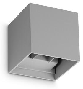 Ideal lux ® Аплик | ATOM AP D10 GRIGIO 4000K | 12W | IP54 - 366838