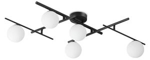 Ideal lux ® Плафон | ATLAS PL5 NERO | G9 max 5 x 4W | IP20 - 328218