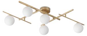 Ideal lux ® Плафон | ATLAS PL5 ORO | G9 max 5 x 4W | IP20 - 311364