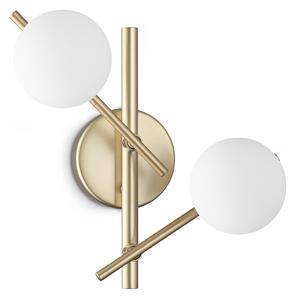 Ideal lux ® Аплик | ATLAS AP2 ORO | G9 max 2 x 4W | IP20 - 365084