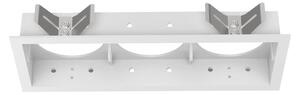 Ideal lux ® Рамка за LED луна | BENTO CORNICE RETTANGOLARE TRIPLA BIANCO | - 287928