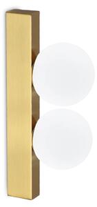 Ideal lux ® Плафон | BINOMIO LED PL2 OTTONE | LED 6W | IP20 - 328287
