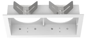 Ideal lux ® Рамка за LED луна | BENTO CORNICE RETTANGOLARE DOPPIA BIANCO | - 287935