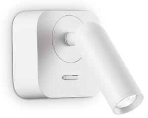 Ideal lux ® Аплик | BEAN AP SQUARE BIANCO | LED 3W | IP20 - 260648