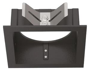 Ideal lux ® Рамка за LED луна | BENTO CORNICE QUADRATA SINGOLA NERO | - 287904