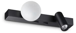 Ideal lux ® Аплик | BINOMIO LED AP NERO | LED 6W | IP20 - 336664