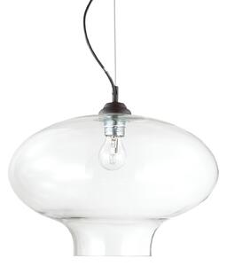 Ideal lux ® Пендел | BISTRO' SP1 ROUND TRASPARENTE | E27 max 1 x 60W | IP20 - 120898