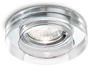 Ideal lux ® Луничка | BLUES FI ROUND TRASPARENTE | GU10 max 1 x 50W | IP20 - 083254