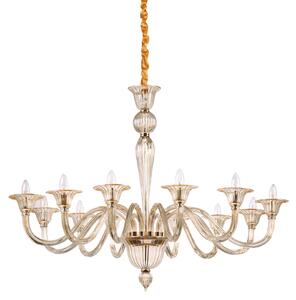 Ideal lux ® Полилей | BRIGITTA SP12 AMBRA | E14 max 12 x 40W | IP20 - 199405