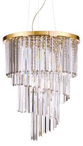 Ideal lux ® Полилей | CARLTON SP12 ORO | E14 max 12 x 40W | IP20 - 213521