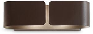 Ideal lux ® Аплик | CLIP AP2 SMALL COFFEE | E27 max 2 x 60W | IP20 - 187365