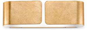 Ideal lux ® Аплик | CLIP AP2 SMALL ORO | E27 max 2 x 60W | IP20 - 088266